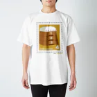 Quatre Illustrationのキャトル切手_とびばこ Regular Fit T-Shirt