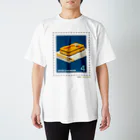 Quatre Illustrationのキャトル切手_ペンケース スタンダードTシャツ