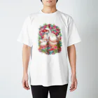 Yukie Shiratori (しらとり ゆきえ)のニワトリの親子 Regular Fit T-Shirt