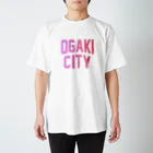 JIMOTO Wear Local Japanの大垣市 OGAKI CITY スタンダードTシャツ