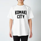 JIMOTO Wear Local Japanの小牧市 KOMAKI CITY スタンダードTシャツ