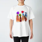 T's WORLDのハット　ミーアキャット Regular Fit T-Shirt