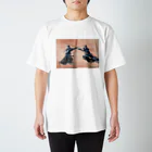 伊勢守 isenokami  剣道 x 日常  kendo inspired.のLife with Kendo (aimen) スタンダードTシャツ