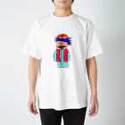 絵しりとりで描いたやつらの人シリーズ チャイナおじさん スタンダードTシャツ