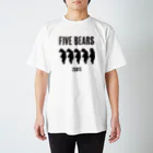 YAMADAPRODUCTSのFIVEBEARS02 スタンダードTシャツ