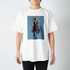 ｱｻｷﾞﾘｮｳ［ORCHID GRAY］の狐 티셔츠
