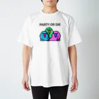 htomineのPARTY OR DIE Regular Fit T-Shirt