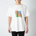 0faceの10cat_square Regular Fit T-Shirt