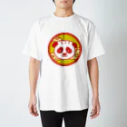 センバエミカの餃子熊猫　円 スタンダードTシャツ