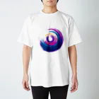 TEKU-TEKUのサークルパープル Regular Fit T-Shirt