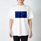 多摩美硬式テニス部フリーマーケットのHampback whale スタンダードTシャツ