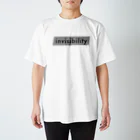 FUN TIMES POSITIVE VIBES。 のINVISIBILITY Regular Fit T-Shirt