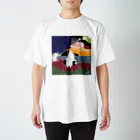 ayasansanの川原の人 Regular Fit T-Shirt