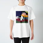 ayasansanの川原の人 スタンダードTシャツ