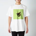 高菜(田中)のボールくわえ犬 Regular Fit T-Shirt