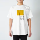 chooseのねことはんぶんきいろ Regular Fit T-Shirt