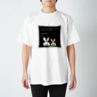 cocoharu-ここはる-のうさぎのうさちゃんがちかづいてきた スタンダードTシャツ