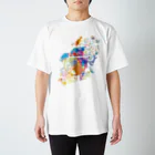 Riki Design (Okinwa Fishing style)のアートチック海物語IN沖縄 スタンダードTシャツ