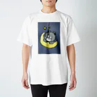 惑星さん太郎のねむれるくまの Regular Fit T-Shirt