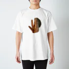 行方白子(ゆくえしらず)のイルカ人魚の標本(手) Regular Fit T-Shirt