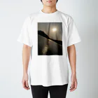 koreaの港から見える夕陽 Regular Fit T-Shirt