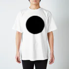 @nyacochin_のまん丸（黒） Regular Fit T-Shirt