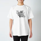 SF210の梅目白（モノクロ） Regular Fit T-Shirt