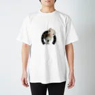 y.y.ferretsのフェレット 銀次郎と馬蹄 Regular Fit T-Shirt