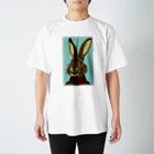 テクタク工房のセーターうさぎ Regular Fit T-Shirt