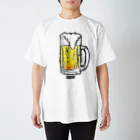 蜂次郎チャンネルのビール大好き！ Regular Fit T-Shirt