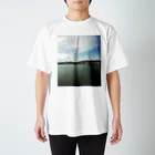 なんでもない場所のなんでもない田舎の風景「ある日の海」 Regular Fit T-Shirt