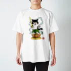 ねこや久鶻堂の金剛猫士像 Regular Fit T-Shirt