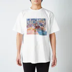 catanorynecoの青い鳥がなくとき -ブッポウソウ- Regular Fit T-Shirt