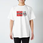 rikky_shopのNEKO ROBO_01 Regular Fit T-Shirt