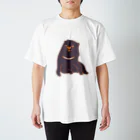 mugioのあの犬/ツキノワイヌ Regular Fit T-Shirt