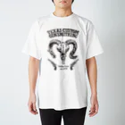 TEXAS CUSTOM GUNSMITHINGのTEXAS CUSTOM GUNSMITHING RAM SKULL Regular Fit T-Shirt