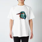 fujinasu2274ののの目のカワセミちゃん Regular Fit T-Shirt