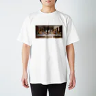 Dartroomの最後の晩餐　レオナルドダヴィンチ Regular Fit T-Shirt