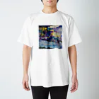 NanaCoco10  ナナココの銀河鉄道　水彩画 Regular Fit T-Shirt