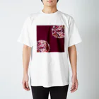 WAMI ARTの雲隠れ赤(赤地) Regular Fit T-Shirt