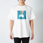 mo=kaのおつまみシリーズ「おつまみおこじょ」シロ Regular Fit T-Shirt