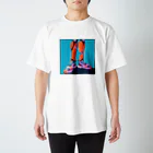 しのびやしき　硯店のロボあし　童 スタンダードTシャツ