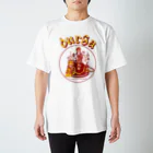 ITSUMItalkstoreのDURGA 赤×黄色（ズレ） Regular Fit T-Shirt