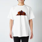 めおShopの湯島駅 謎口 Regular Fit T-Shirt