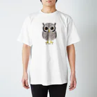 mmatsuoのアフリカオオコノハズクver.2 スタンダードTシャツ