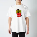 まめのき。のポテトにゃん。 Regular Fit T-Shirt