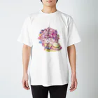 ずっとまとのモジャリボン Regular Fit T-Shirt