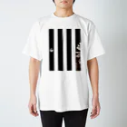 Gerbera/444INC SHOPの縦線T スタンダードTシャツ