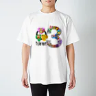ジェー・オー・ビーのトリプル・ハート3周年 Regular Fit T-Shirt
