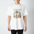 ビューン ワークスのAlmond Regular Fit T-Shirt